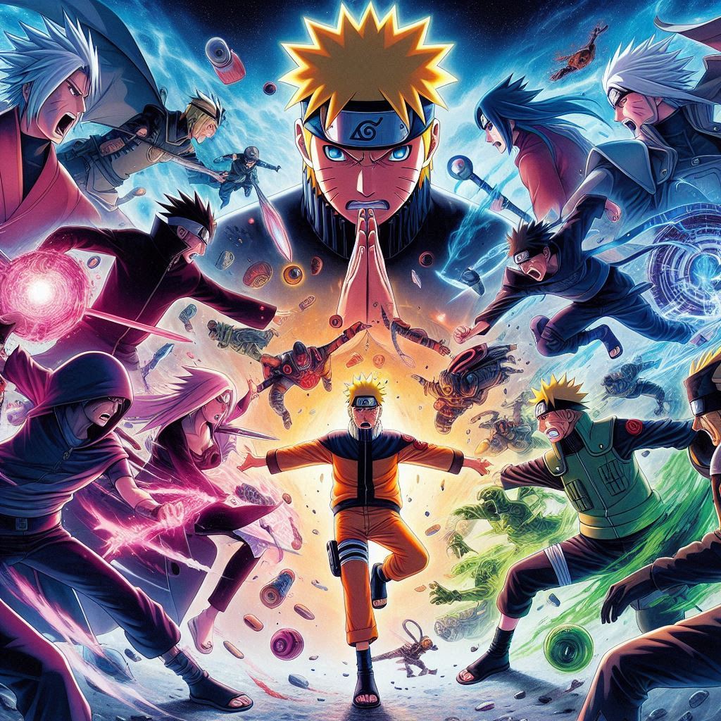 10 Pertarungan Paling Epik dalam Serial Naruto